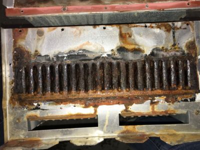 Corrosion in a Furnace